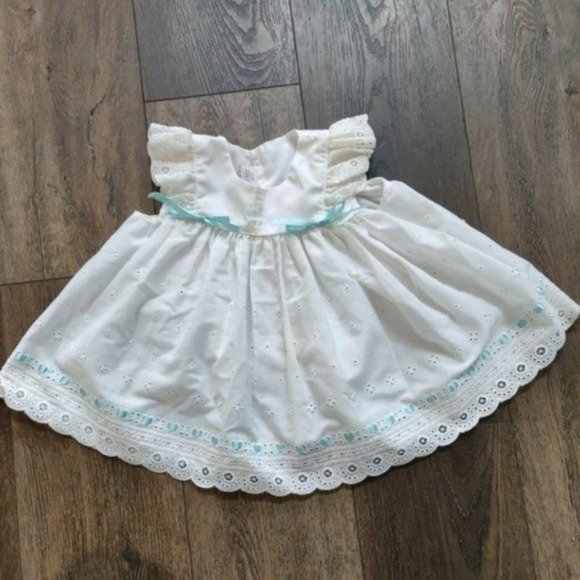 Vintage CI Castro & Co Baby Girl Dress